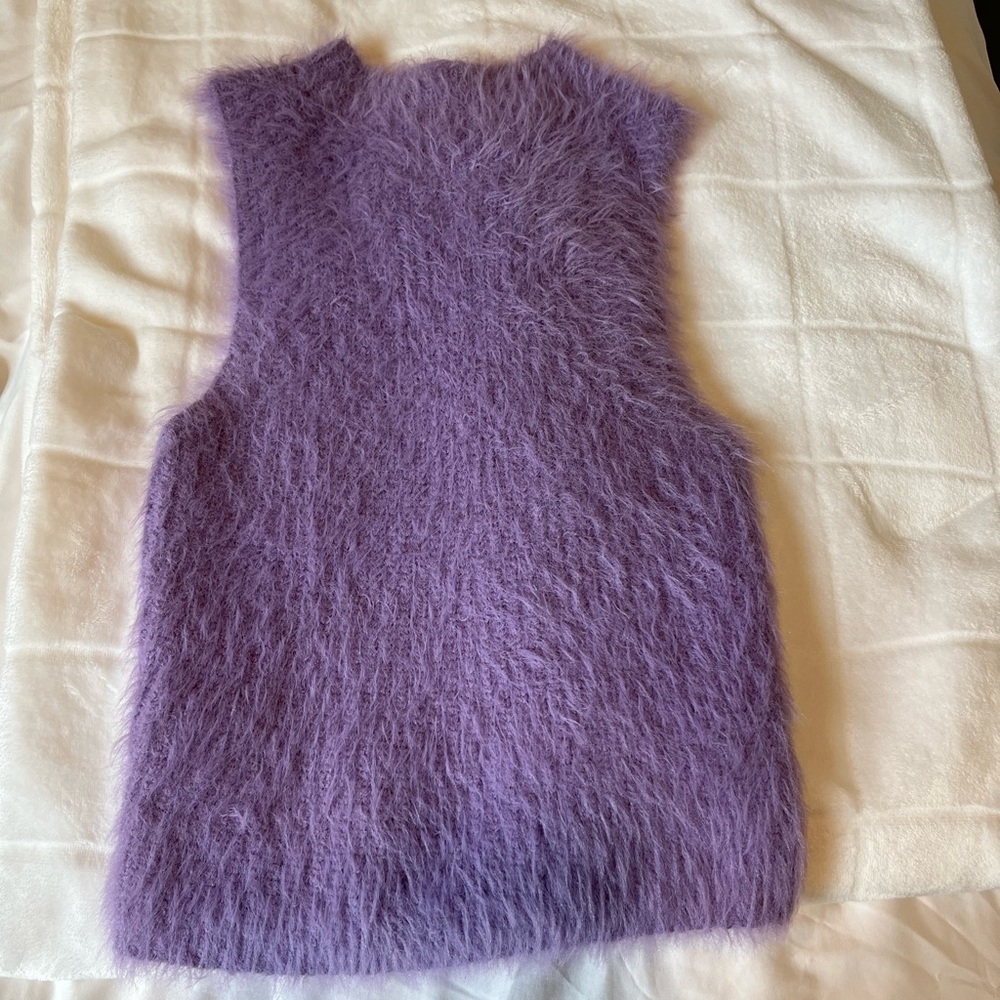 Fluffy Zara Vest top